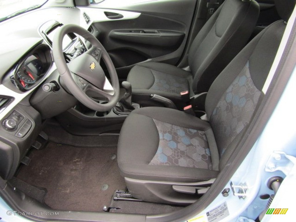 Jet Black Interior 2016 Chevrolet Spark LT Photo #110237483