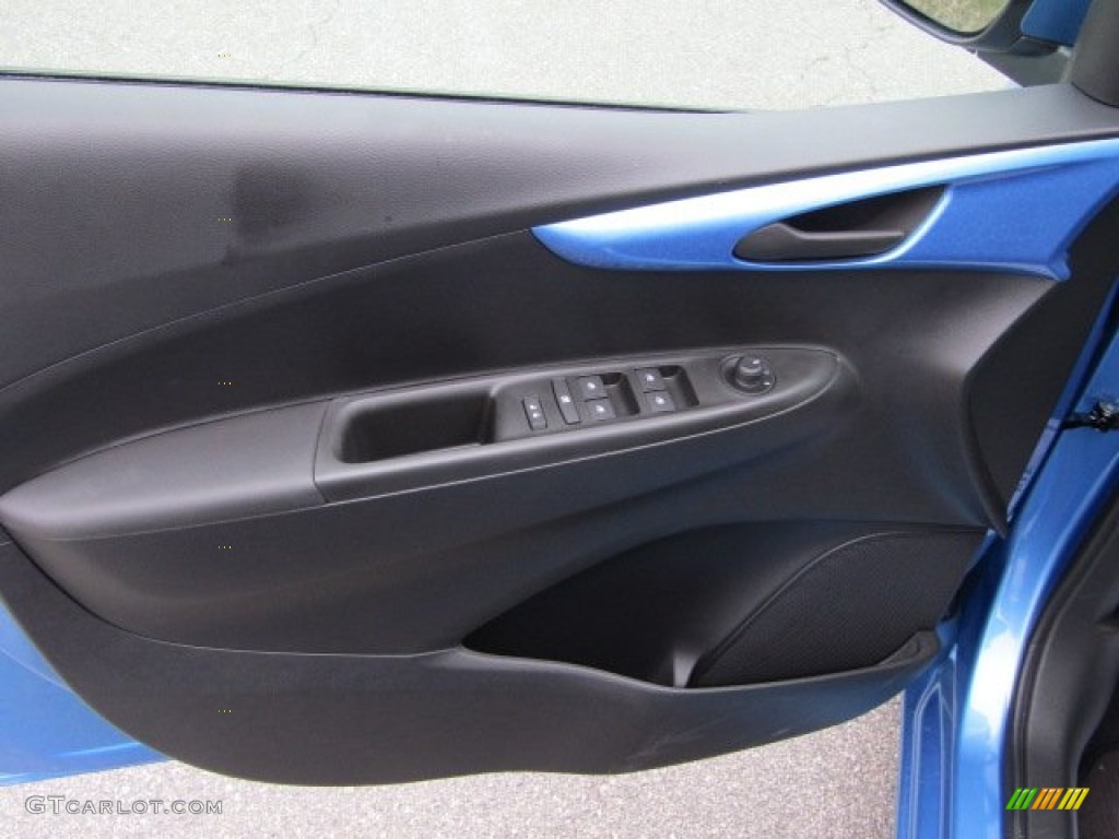2016 Chevrolet Spark LT Jet Black Door Panel Photo #110237906