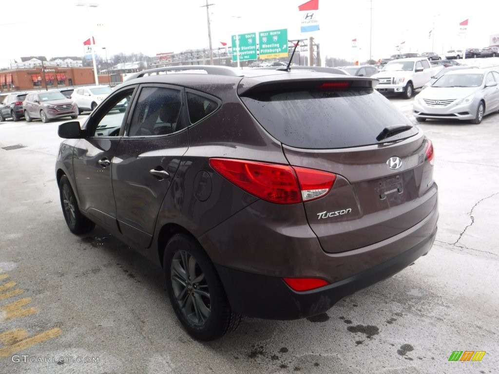 2014 Tucson SE AWD - Kona Bronze / Beige photo #7