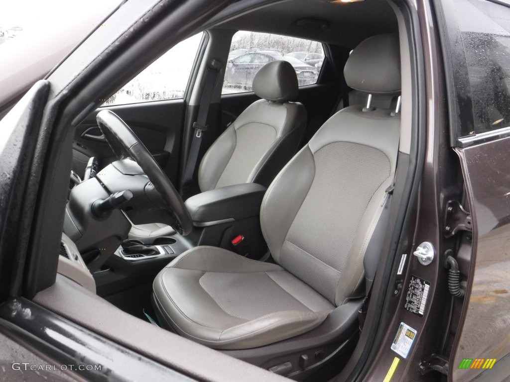 2014 Tucson SE AWD - Kona Bronze / Beige photo #10
