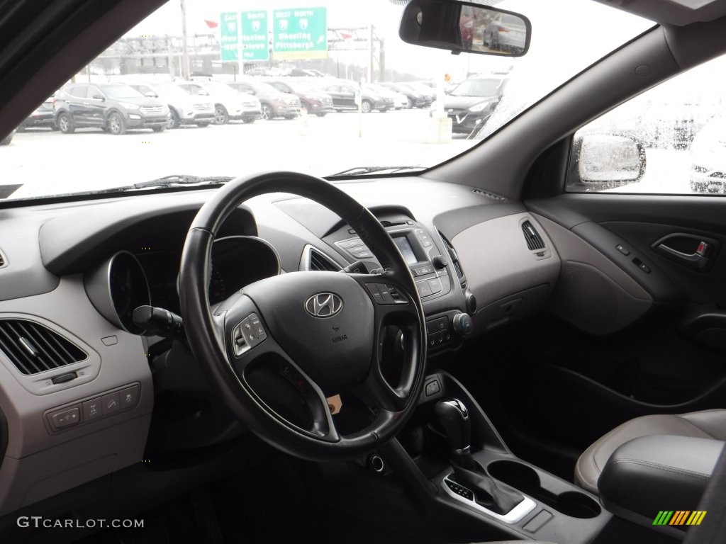2014 Tucson SE AWD - Kona Bronze / Beige photo #13