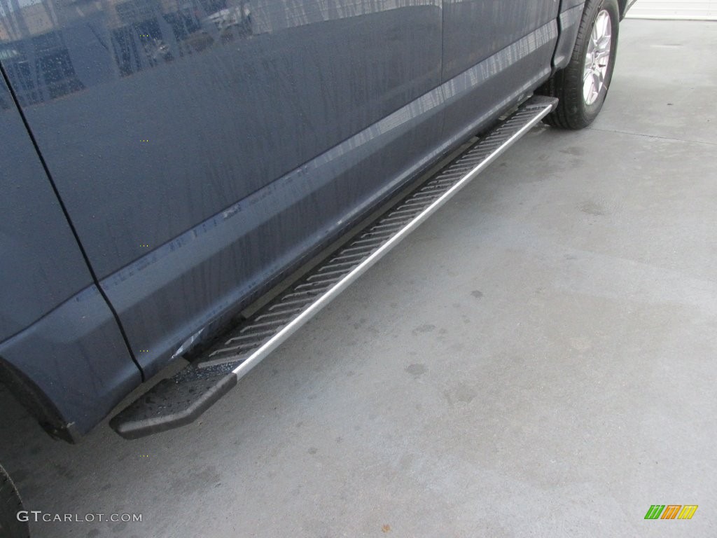 2016 F150 XLT SuperCrew - Blue Jeans / Medium Earth Gray photo #12
