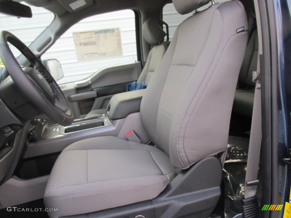 2016 F150 XLT SuperCrew - Blue Jeans / Medium Earth Gray photo #22