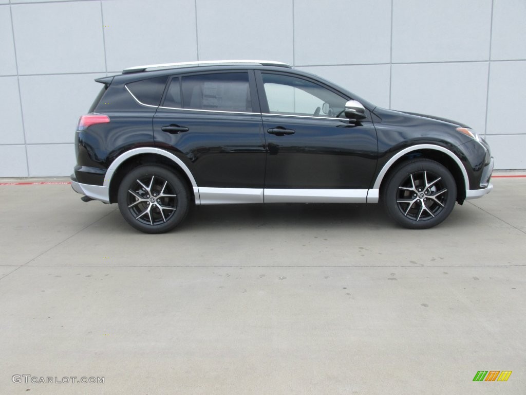 2016 RAV4 SE - Black Sand Pearl / Cinnamon photo #3