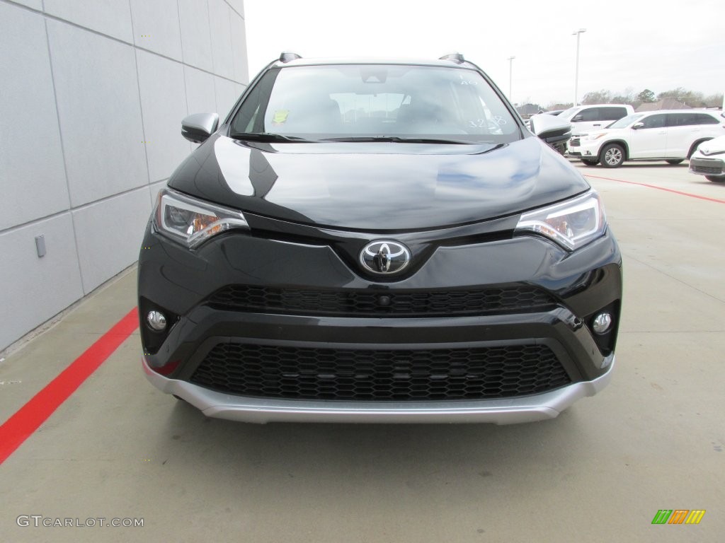 2016 RAV4 SE - Black Sand Pearl / Cinnamon photo #8