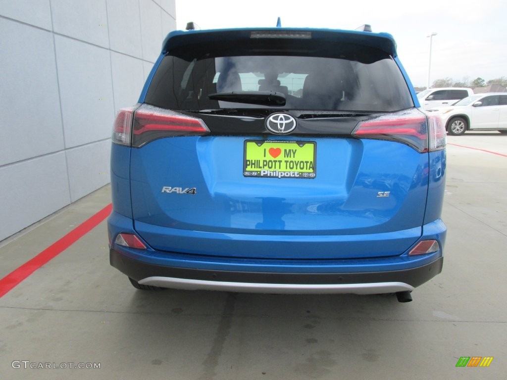 2016 RAV4 SE - Electric Storm Blue / Cinnamon photo #5