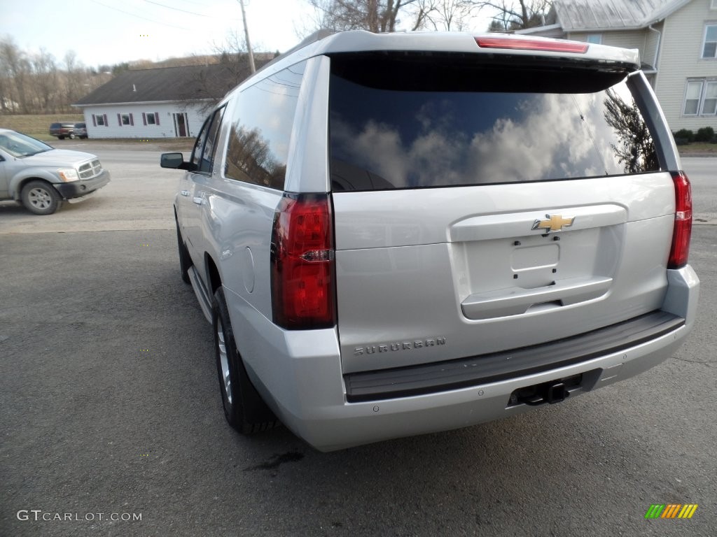 2016 Suburban LS 4WD - Silver Ice Metallic / Jet Black photo #6