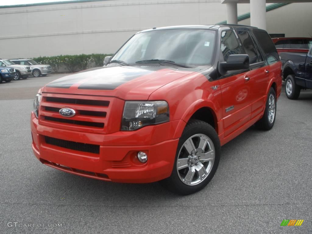 2008 Expedition Funkmaster Flex Limited 4x4 - Colorado Red/Black / Charcoal Black/Red photo #1