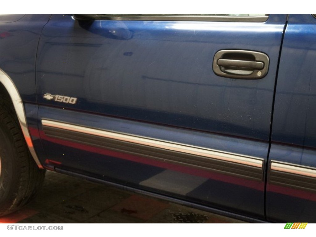 2002 Silverado 1500 LS Extended Cab 4x4 - Indigo Blue Metallic / Graphite Gray photo #77