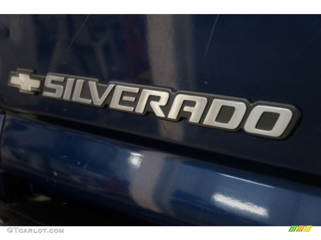 2002 Silverado 1500 LS Extended Cab 4x4 - Indigo Blue Metallic / Graphite Gray photo #95