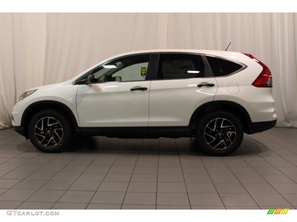 2016 CR-V SE - White Diamond Pearl / Beige photo #5