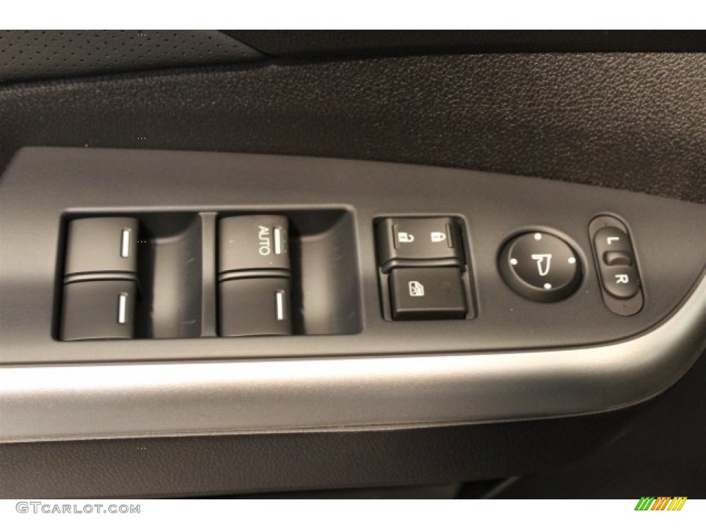 2016 CR-V Touring - Crystal Black Pearl / Black photo #8