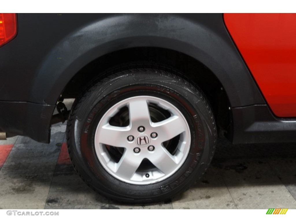 2005 Element EX AWD - Rallye Red / Black/Gray photo #59