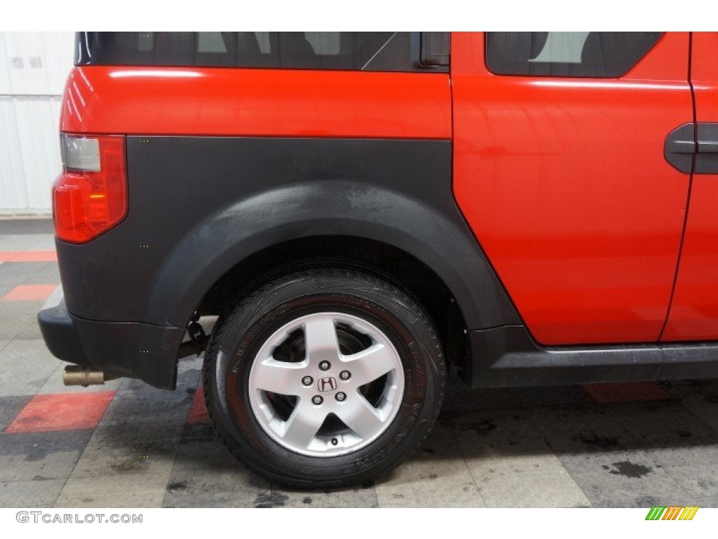 2005 Element EX AWD - Rallye Red / Black/Gray photo #148