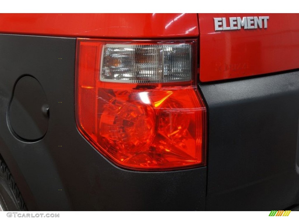2005 Element EX AWD - Rallye Red / Black/Gray photo #152