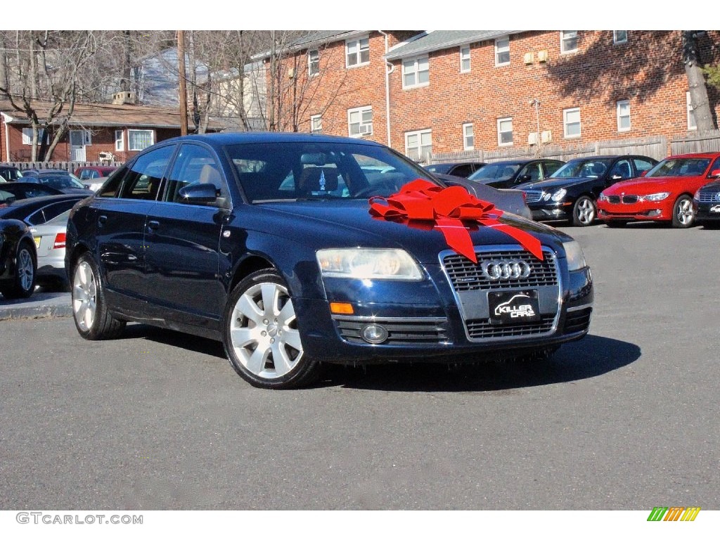 2006 A6 4.2 quattro Sedan - Night Blue Pearl / Ebony photo #1