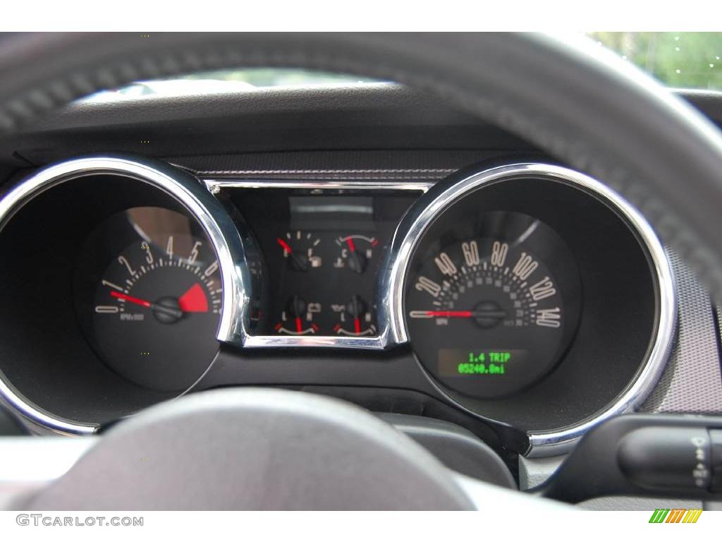 2008 Mustang GT/CS California Special Convertible - Dark Candy Apple Red / Charcoal Black/Dove photo #25