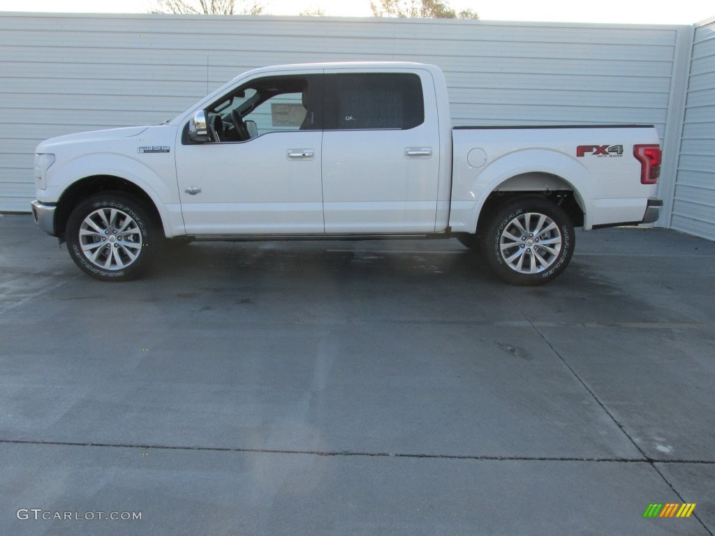 2016 F150 King Ranch SuperCrew 4x4 - White Platinum / King Ranch Java photo #6