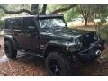 Black 2010 Jeep Wrangler Unlimited Sahara 4x4