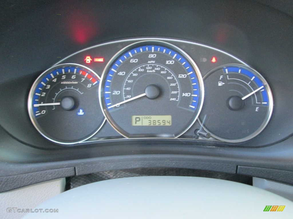2011 Forester 2.5 X Premium - Sky Blue Metallic / Platinum photo #27