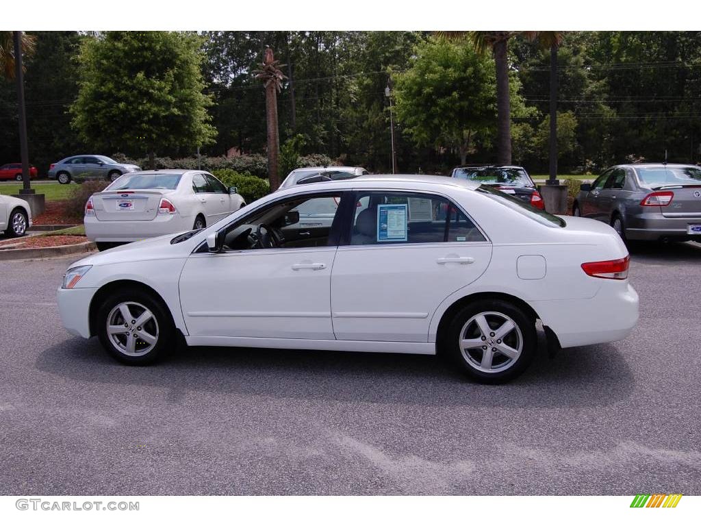 2003 Accord EX-L Sedan - Taffeta White / Ivory photo #2