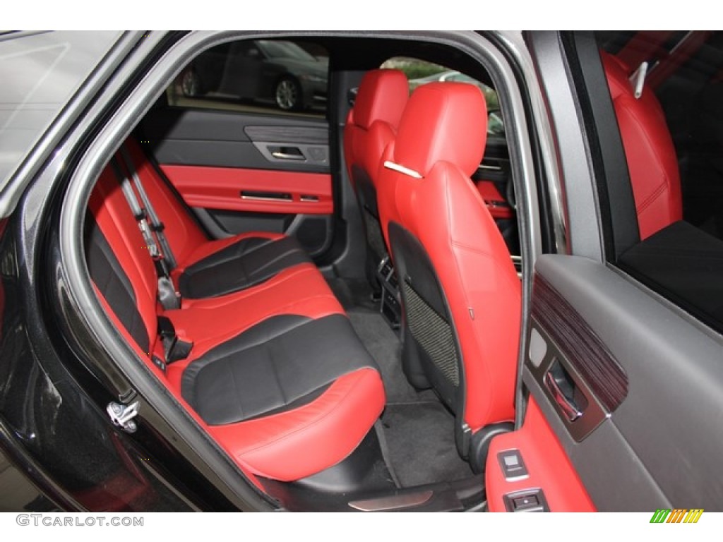 2016 Jaguar XF S Rear Seat Photo #110253345