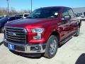 2016 Ruby Red Ford F150 XLT SuperCrew  photo #7