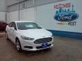 2016 White Platinum Tri-Coat Metallic Ford Fusion SE  photo #1