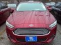 2016 Ruby Red Metallic Ford Fusion SE  photo #10