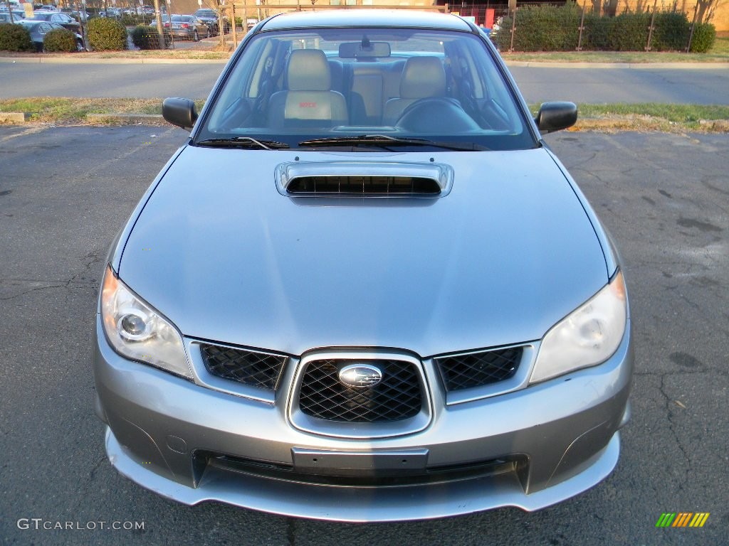 2007 Impreza WRX Sedan - Urban Gray Metallic / Anthracite Black photo #5