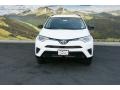 2016 Super White Toyota RAV4 LE AWD  photo #2