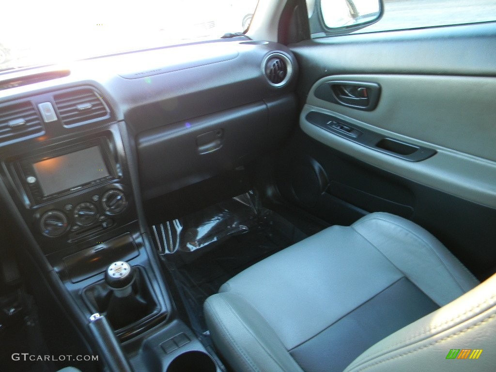 2007 Impreza WRX Sedan - Urban Gray Metallic / Anthracite Black photo #15