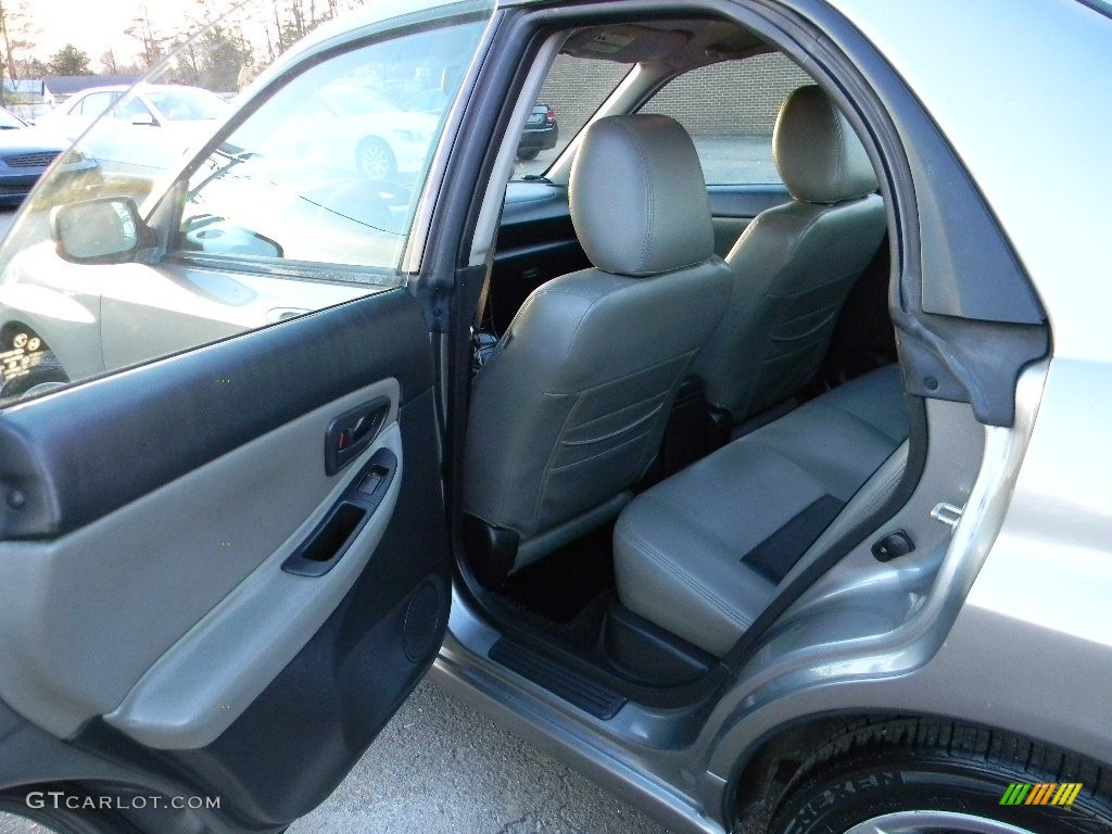 2007 Impreza WRX Sedan - Urban Gray Metallic / Anthracite Black photo #20