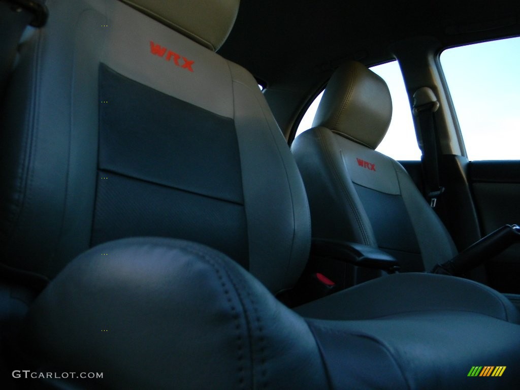 2007 Impreza WRX Sedan - Urban Gray Metallic / Anthracite Black photo #23