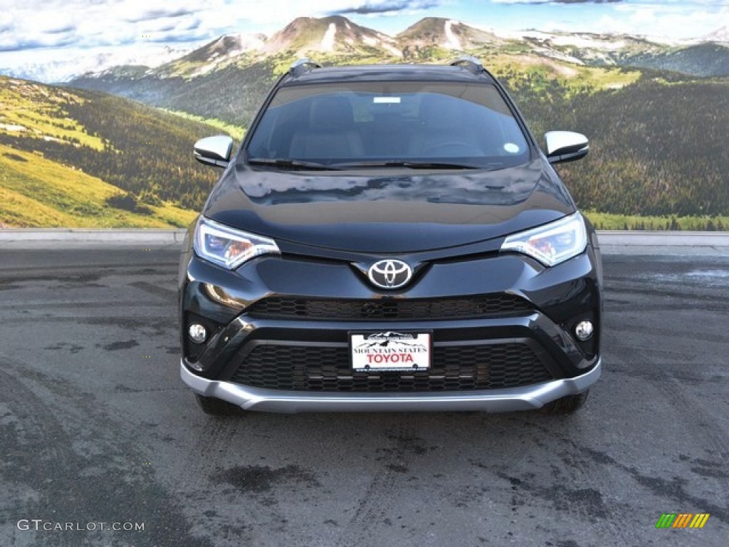 2016 RAV4 SE AWD - Black Sand Pearl / Black photo #2