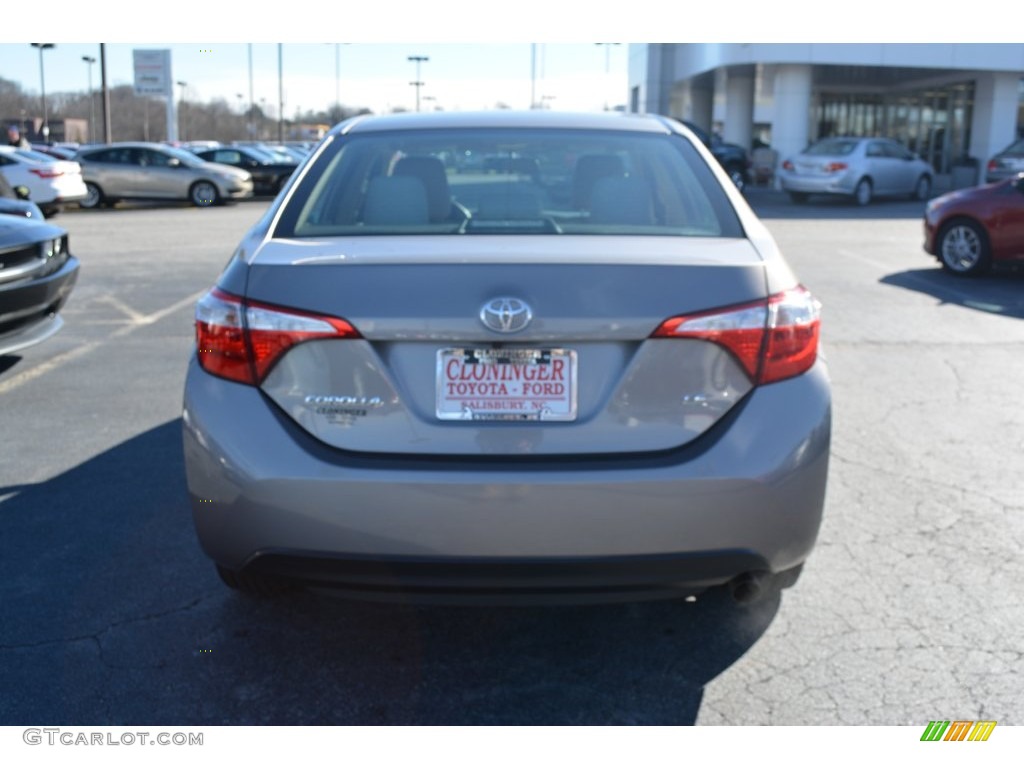 2014 Corolla LE - Brown Sugar Metallic / Ash photo #4
