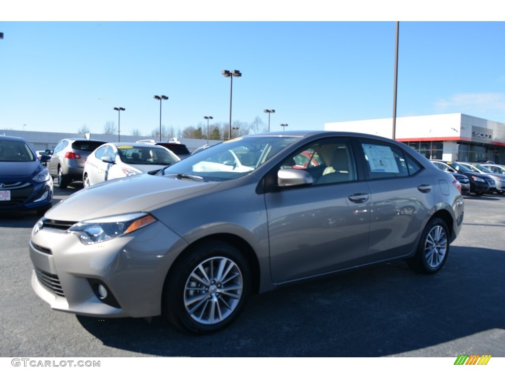 2014 Corolla LE - Brown Sugar Metallic / Ash photo #7