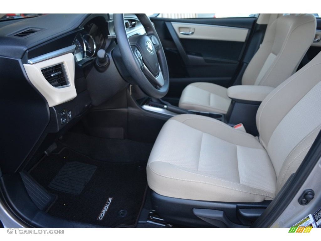 2014 Corolla LE - Brown Sugar Metallic / Ash photo #10