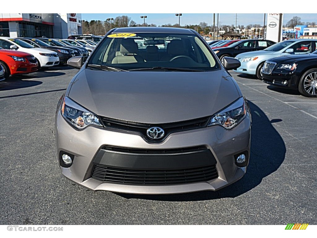 2014 Corolla LE - Brown Sugar Metallic / Ash photo #27