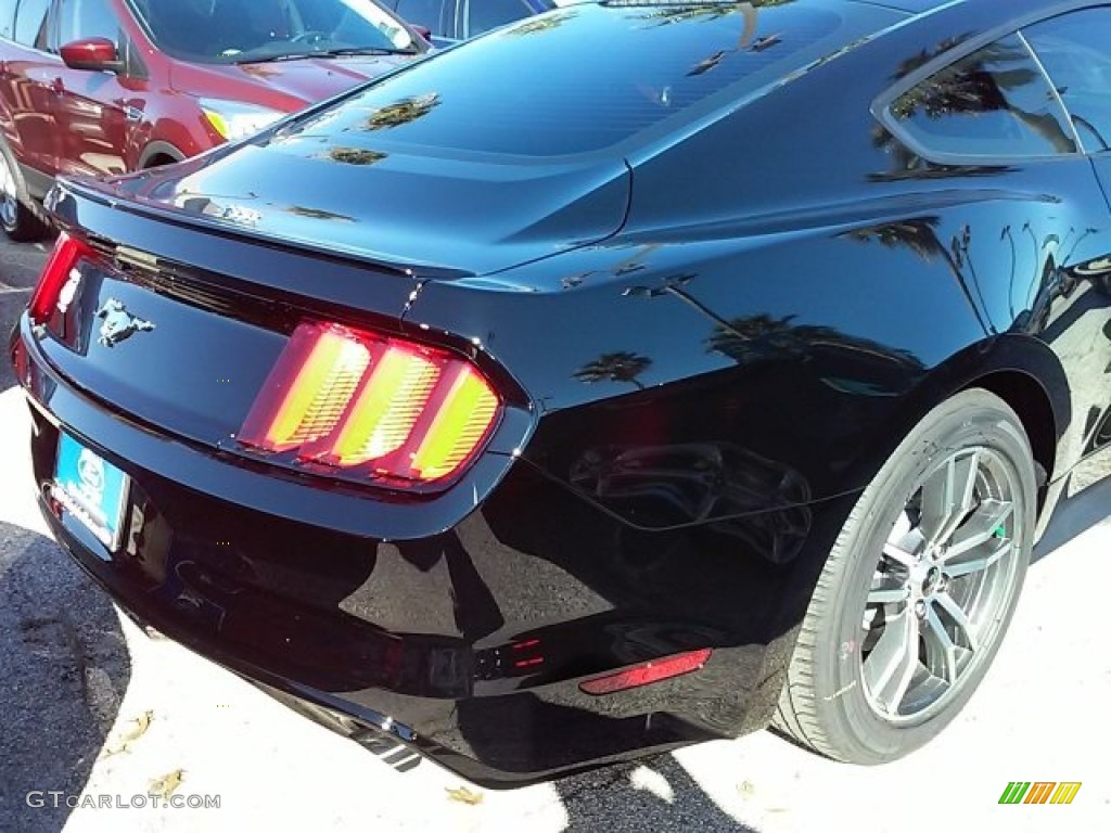 2016 Mustang EcoBoost Coupe - Shadow Black / Ebony photo #11