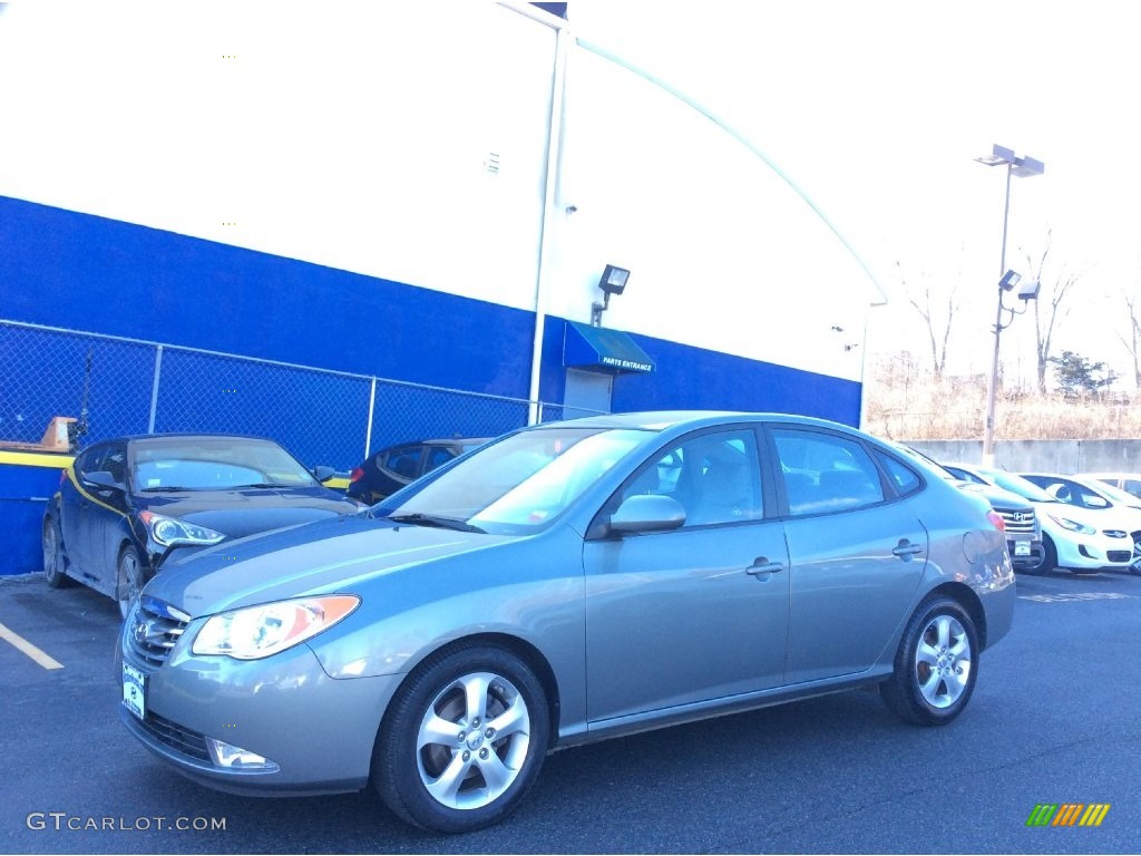 2010 Elantra GLS - Carbon Gray Mist / Gray photo #1
