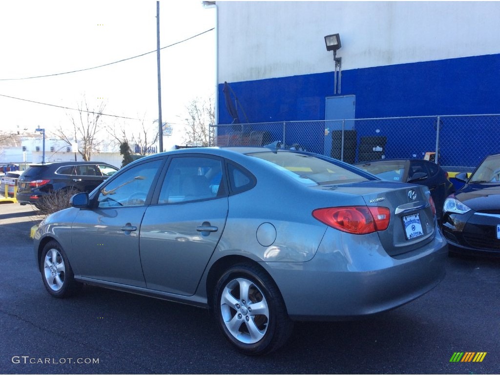 2010 Elantra GLS - Carbon Gray Mist / Gray photo #6