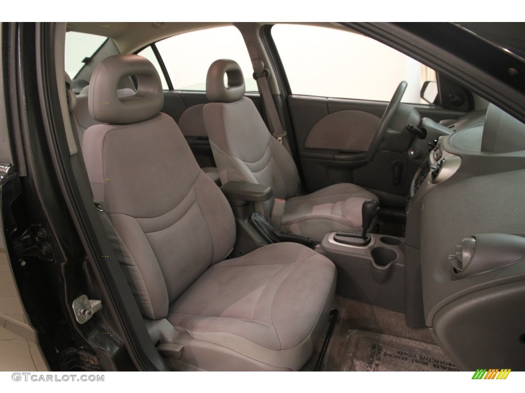 2004 ION 2 Sedan - Black Onyx / Grey photo #11