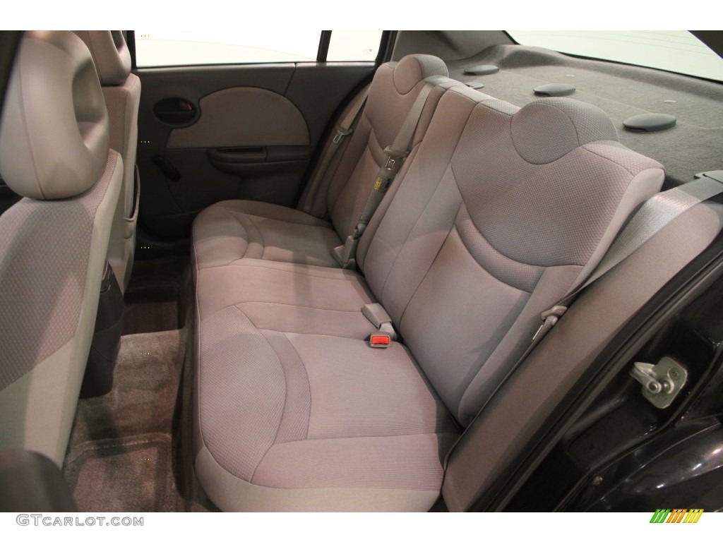 2004 ION 2 Sedan - Black Onyx / Grey photo #12
