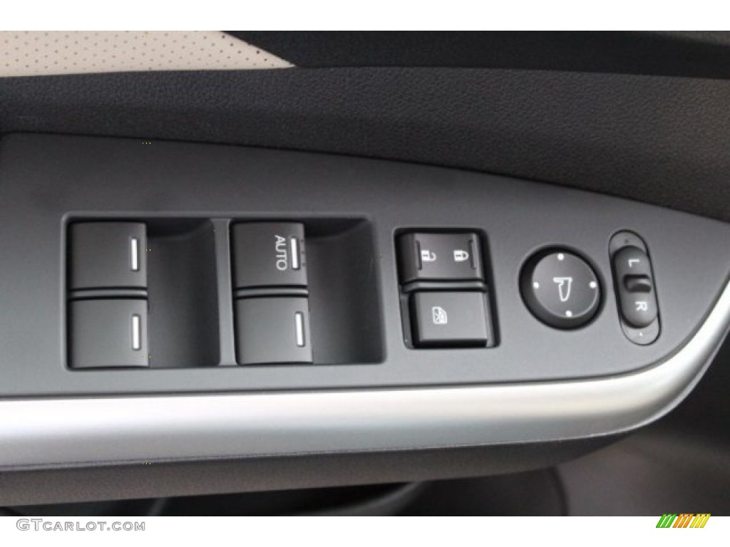 2016 CR-V Touring AWD - Mountain Air Metallic / Beige photo #7