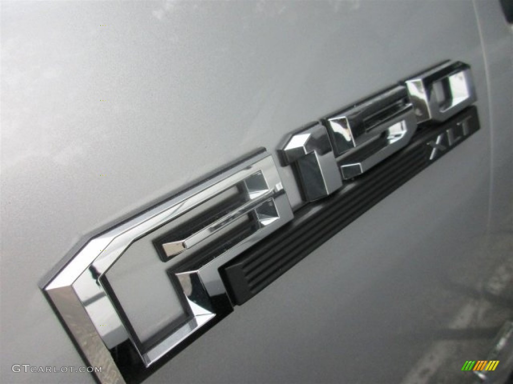 2016 F150 XLT SuperCrew - Ingot Silver / Medium Earth Gray photo #3