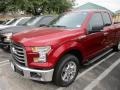 2016 Ruby Red Ford F150 XLT SuperCab  photo #2
