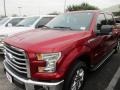2016 Ruby Red Ford F150 XLT SuperCrew  photo #2