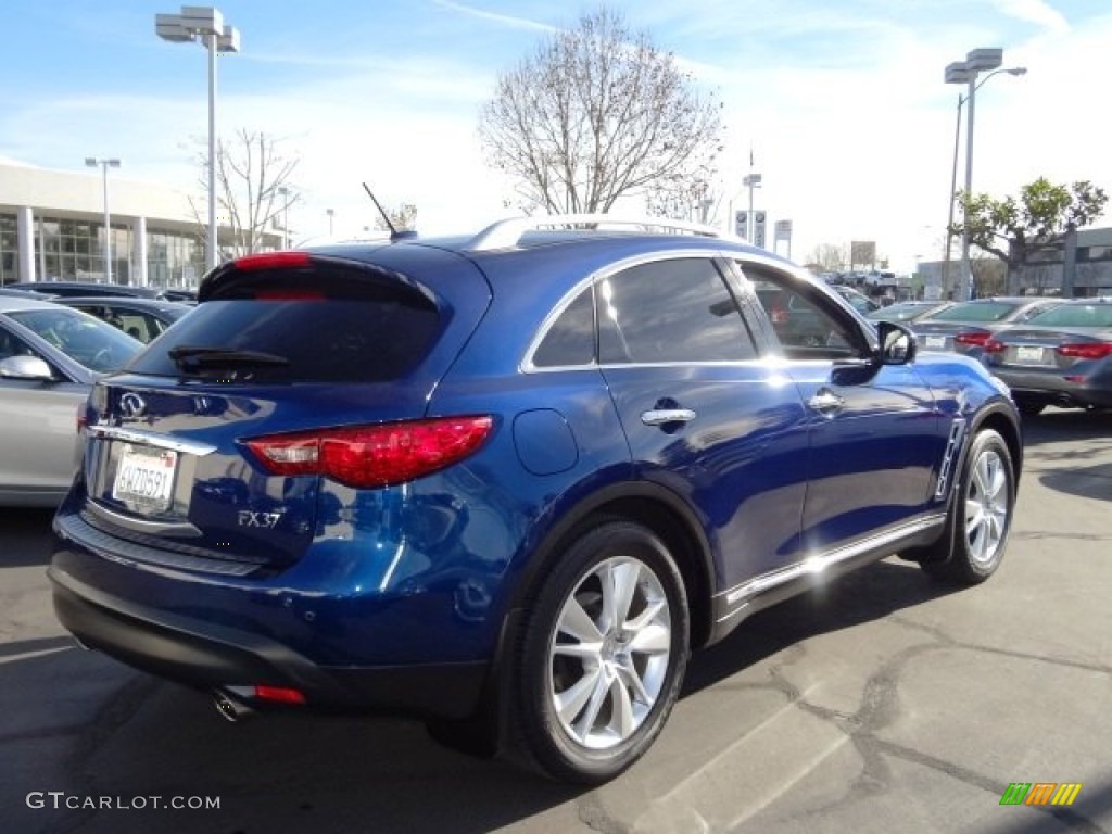 2013 FX 37 AWD - Iridium Blue / Graphite photo #11