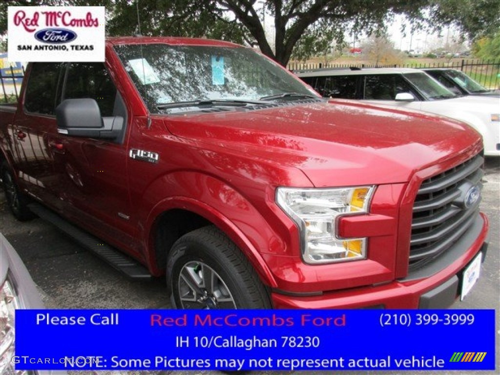 Ruby Red Ford F150